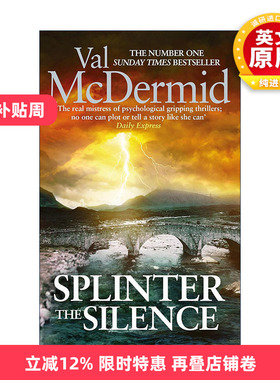 英文原版 Splinter the Silence 同名影视小说心理追凶劈开沉默 侦探推理悬疑犯罪 英文版 进口英语原版书籍