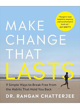 英文原版 Make Change That Lasts 做出持久的改变 9种摆脱阻碍你进步的习惯的简单方法 兰根·查特 英文版 进口英语原版书籍