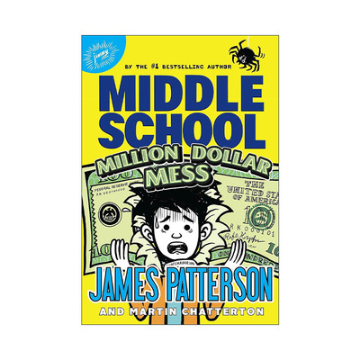 英文原版 Middle School Million Dollar Mess 上学不容易系列16 英文版 进口英语原版书籍