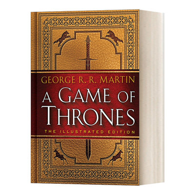 英文原版 A Game of Thrones 冰与火之歌 权力的游戏1 精装插图版 20周年纪念版 英文版 进口英语书籍