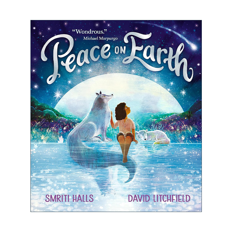 英文原版 Peace on Earth 和平世界 儿童科普绘本精装 插画师大卫·利奇菲尔德 David Litchfield 英文版 进口英语原版书籍