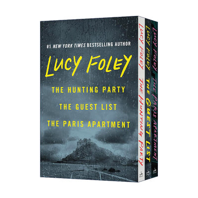 英文原版 Lucy Foley Boxed Set 露西福利作品3本装 狩猎聚会 宾客名单 巴黎公寓 Lucy Foley 英文版 进口英语原版书籍