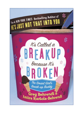 英文原版 It's Called a Breakup Because It's Broken 之所以叫分手 是因为出现了裂痕 婚姻恋爱关系自助书 进口英语原版书籍