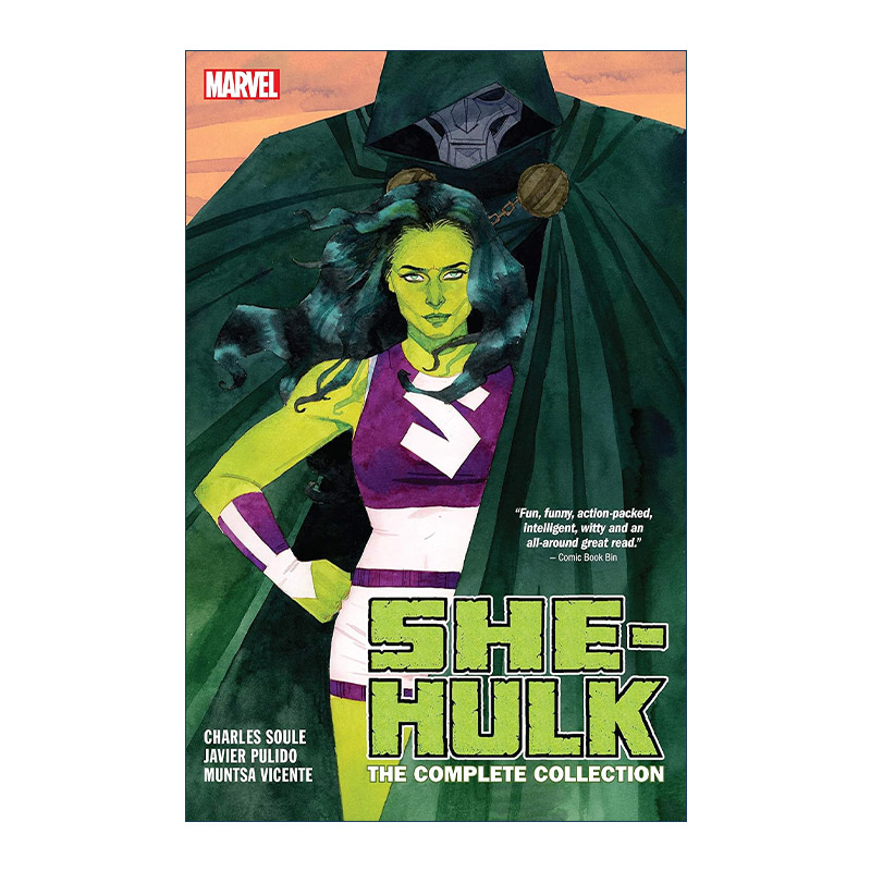 英文原版 She-Hulk By Soule & Pulido The Complete Collection 女绿巨人 女浩克 完整集 漫威漫画 英文版 进口英语原版书籍