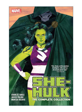 英文原版 She-Hulk By Soule & Pulido The Complete Collection 女绿巨人 女浩克 完整集 漫威漫画 英文版 进口英语原版书籍