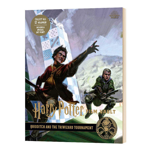哈利波特电影回顾设定集7 Harry Potter The Film Vault Volume 7 英文原版  魁地奇和三强争霸赛 Jody Revenson 英文版进口英语书