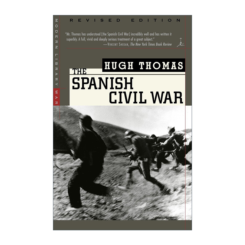 英文原版 The Spanish Civil War Modern Library 西班牙内战 修订版 兰登书屋现代图书馆 Hugh Thomas 英文版 进口英语原版书籍
