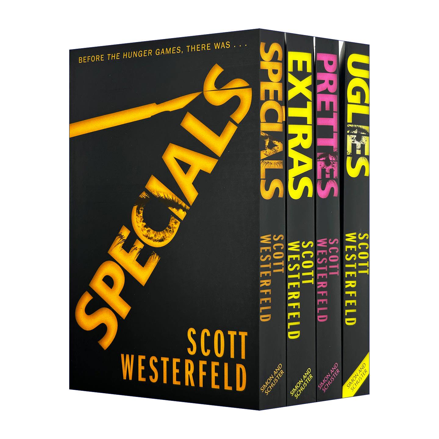 英文原版 Uglies 丑人儿系列4册套装 青少年科幻小说 Scott Westerfeld 英文版 进口英语原版书籍