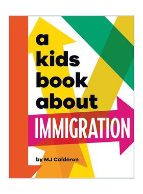 英文原版 A Kids Book About Immigration 给孩子的书 移民 DK精装科普百科读物 英文版 进口英语原版书籍