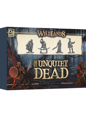英文原版 Wildlands The Unquiet Dead 荒野大陆 不死之尸 多人桌游卡牌游戏 英文版 进口英语原版书籍