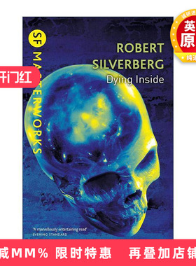 英文原版 Dying Inside 内心垂死 科幻大师佳作 星云奖得主罗伯特·西尔弗伯格Robert Silverberg 英文版 进口英语原版书籍