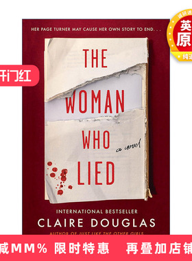 英文原版 The Woman Who Lied 撒谎的女人 克莱尔·道格拉斯畅销悬疑小说 英文版 进口英语原版书籍