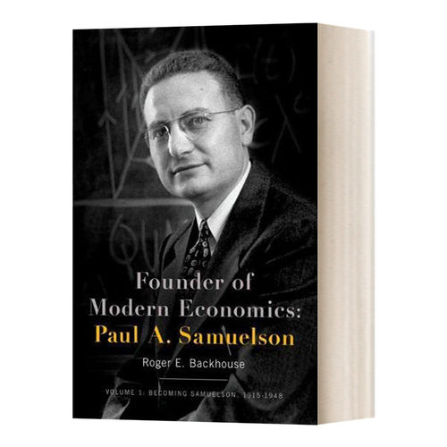 英文原版 精装 Founder of Modern Economics Paul A. Samuelson 现代经济学创始人 保罗·萨缪尔森 英文版 进口英语原版书籍