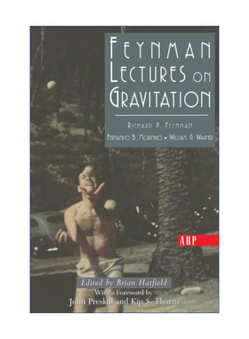 英文原版 Feynman Lectures On Gravitation 费曼引力讲义 物理学前沿系列 英文版 进口英语原版书籍
