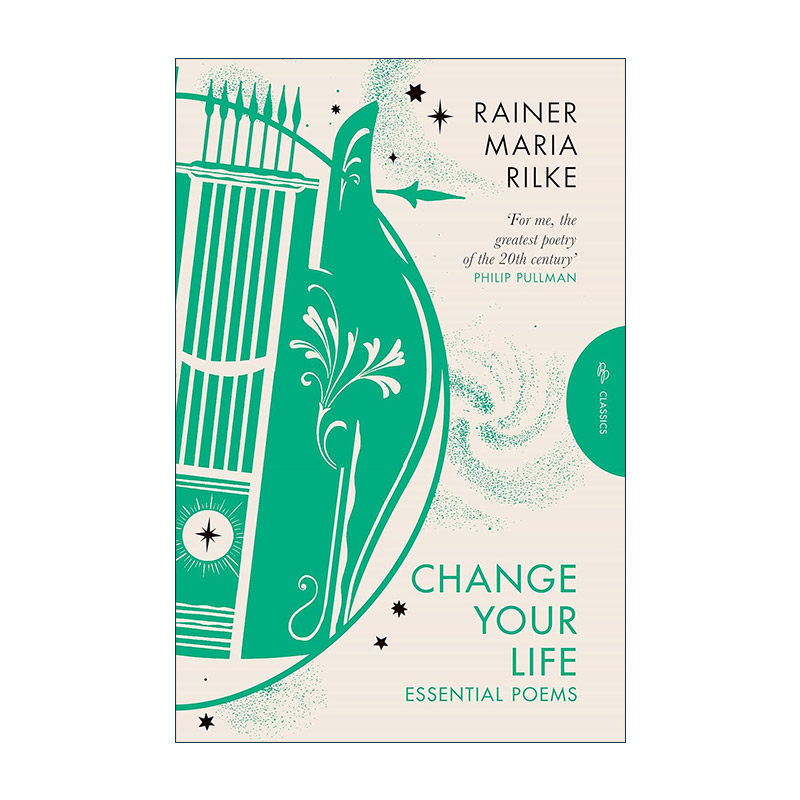 英文原版 Change Your Life 莱内·马利亚·里尔克诗选 英文版 进口英语原版书籍