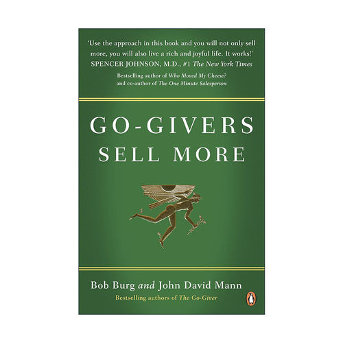 英文原版 Go-Givers Sell More 给予的力量2 付出与商业回报 英文版 进口英语原版书籍