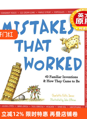 英文原版 Mistakes That Worked 小错误 大发明 40个发明的小故事 Charlotte Foltz Jones 英文版 进口英语原版书籍