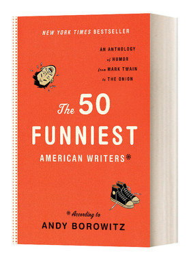 英文原版 The 50 Funniest American Writers  50位最有趣的美国作家 从马克吐温到洋葱的幽默选集 精装 英文版 进口英语原版书籍