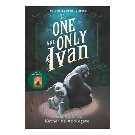 英文原版 The One and Only Ivan 独一无二的伊凡 精装 2013纽伯瑞金奖 英文版 进口英语原版书籍