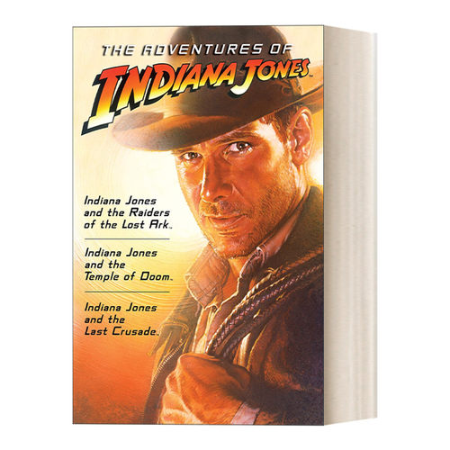 英文原版小说 The Adventures of Indiana Jones 印第安纳琼斯冒险记 Campbell Black 英文版 进口英语原版书籍