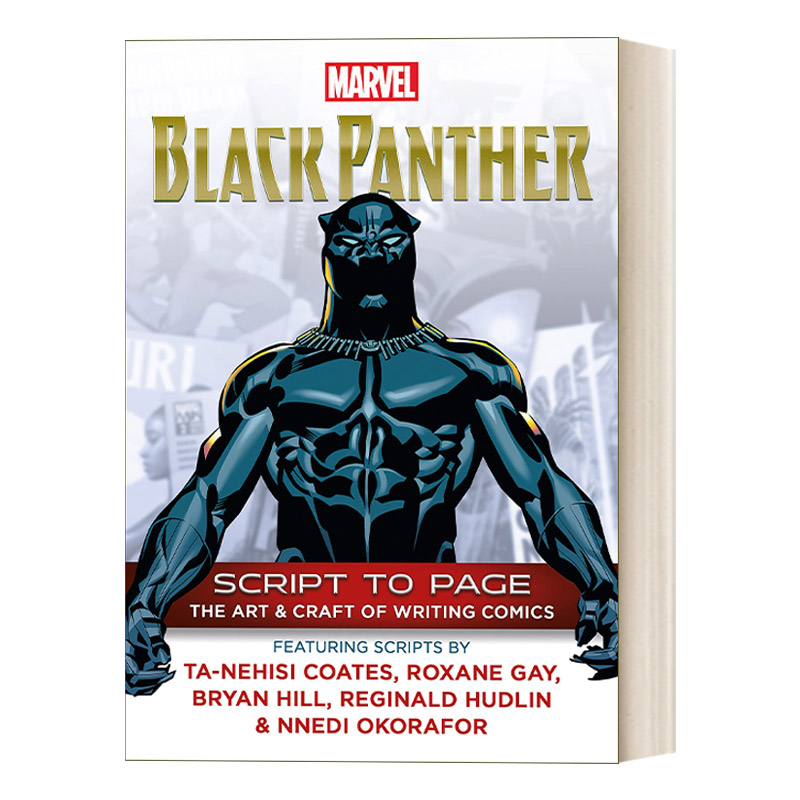 英文原版 Marvels Black Panther - Script To Page 黑豹 漫画书幕后创作系列书籍顶级作家和编辑的剧本和评论 英文版 进口书籍
