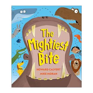Bite 大咬一口 儿童动物绘本 英文原版 进口英语原版 Mightiest 英文版 书籍 The