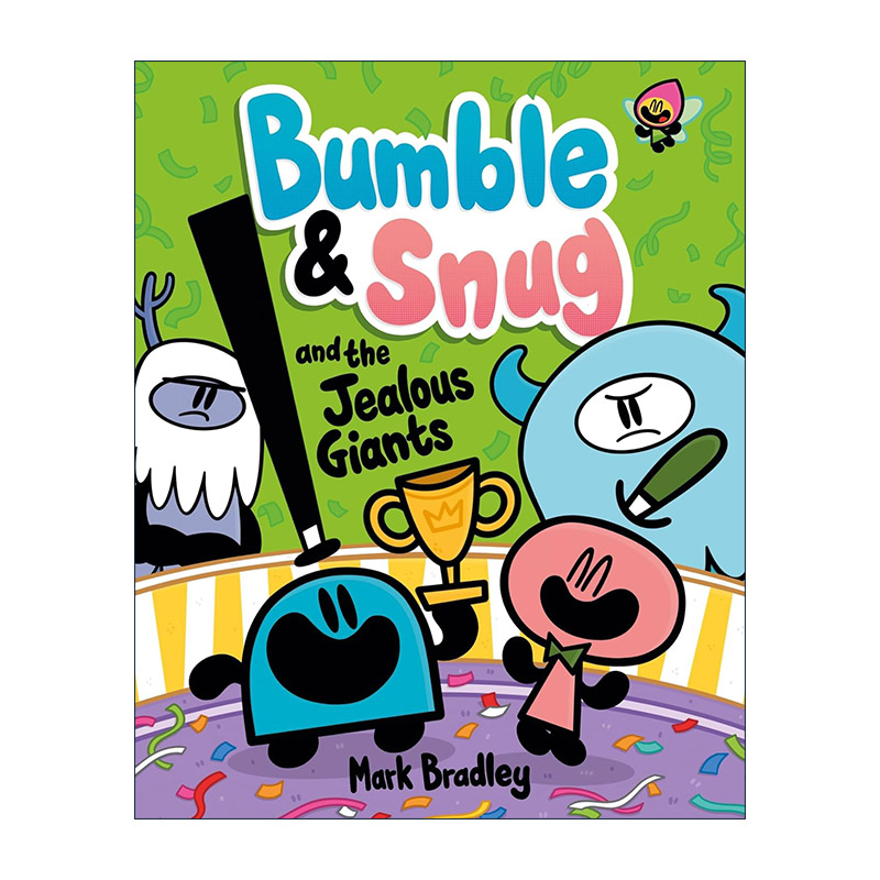 英文原版 Bumble and Snug and the Jealous Giants 小怪物和嫉妒的巨人 儿童漫画幽默故事 英文版 进口英语原版书籍