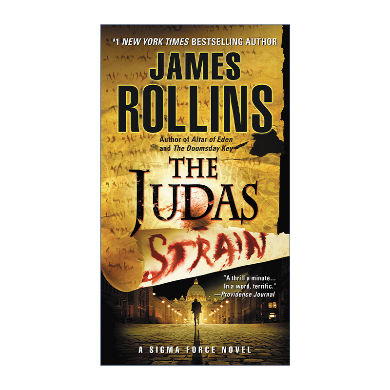 英文原版 The Judas Strain 基因病毒 西格玛中队系列 冒险惊悚小说 James Rollins 英文版 进口英语原版书籍