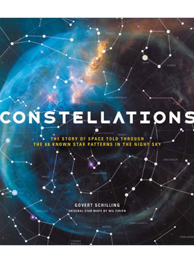 英文原版 Constellations 图解星座 88颗星图讲述太空故事 精装天文学科普 英文版 进口英语原版书籍