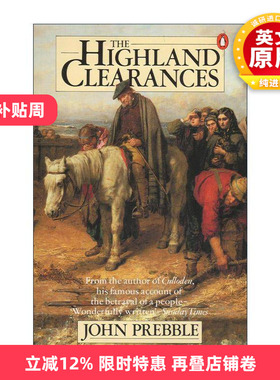 英文原版 The Highland Clearances 苏格兰高地清洗 John Prebble 英文版 进口英语原版书籍