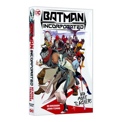 英文原版 Batman Incorporated Vol.1 No More Teachers 蝙蝠侠群英会 卷一 没有老师了 DC漫画 精装 英文版 进口英语原版书籍