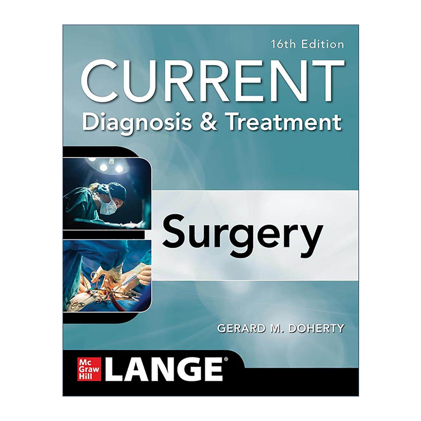 英文原版 Current Diagnosis and Treatment Surgery 现代外科手术医学诊断与治疗 第16版 英文版 进口英语原版书籍