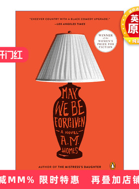 英文原版 May We Be Forgiven 愿我们可以被原谅 A. M. Homes 英文版 进口英语原版书籍