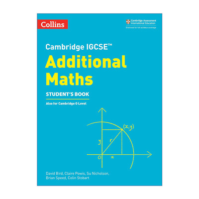 英文原版 Collins Cambridge IGCSE Additional Maths Student’s Book 柯林斯剑桥国际初中附加数学学生用书 第二版 进口英语书