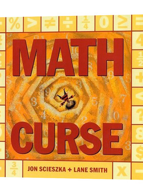 英文原版 Math Curse 数学魔咒 精装绘本 青少年小学生课外阅读 英文版 进口英语原版书籍儿童全英语书