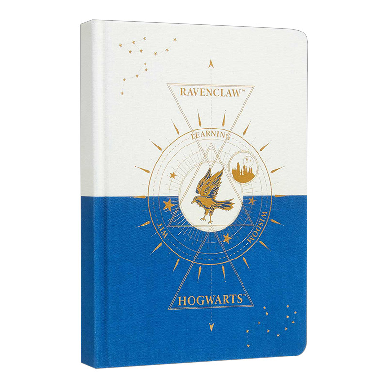 英文原版 Harry Potter Ravenclaw ConstellationHardcover Ruled Journal 哈利波特 拉文克劳学院横线精装笔记本 英文版 进口书