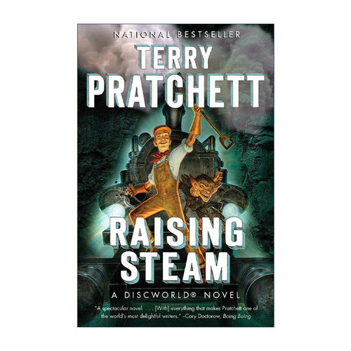 英文原版 Raising Steam 碟形世界40 蒸汽升腾 Terry Pratchett 英文版 进口英语原版书籍