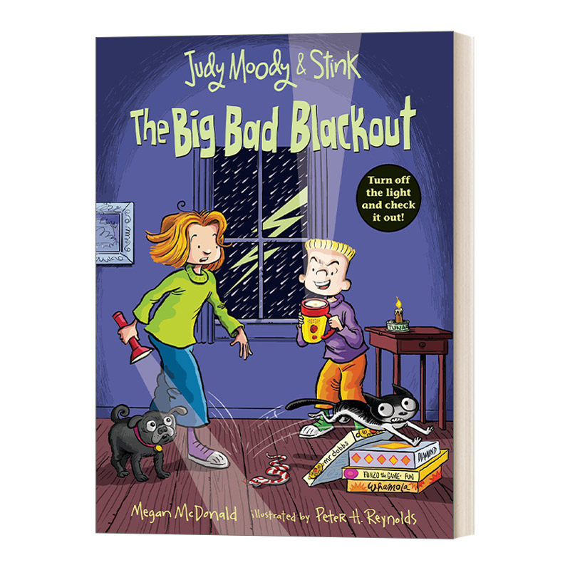 stink the big bad blackout 稀奇古怪小朱迪系列 糟糕的大停电 英文