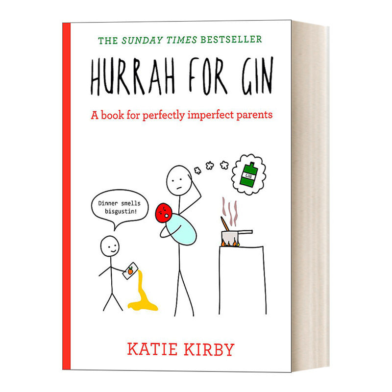 英文原版 hurrah for gin 干杯 我们都是不完美父母 英文版 进口英语