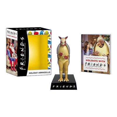 英文原版 Friends Holiday Armadillo 老友记 假日节日犰狳 桌面玩偶摆件 英文版 进口英语原版书籍