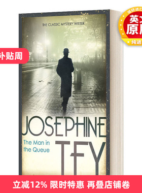 英文原版小说 The Man In The Queue 排队的人 约瑟芬 铁伊 英文版 进口英语原版书籍