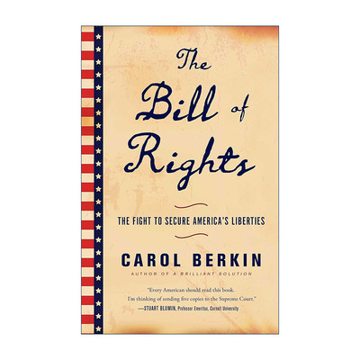 英文原版 The Bill of Rights 权利法案 争取美国人权的斗争 英文版 进口英语原版书籍