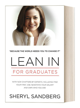 英文原版 Lean In For Graduates 向前一步 谢丽尔?桑德伯格 英文版 进口英语原版书籍