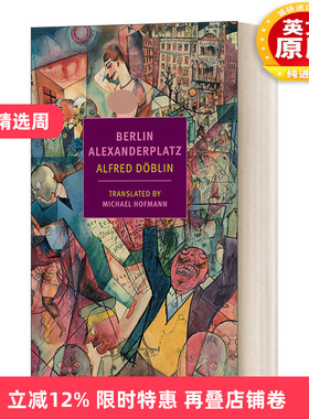 英文原版小说 Berlin Alexanderplatz New York Review Books Classics 柏林亚历山大广场 Alfred Doblin 英文版 进口英语原版书籍
