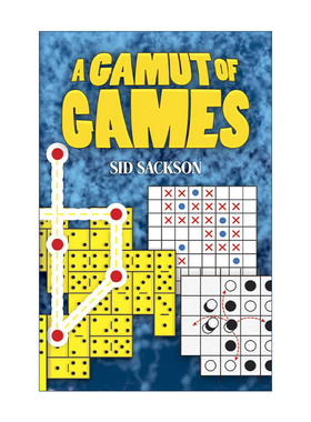 英文原版 A Gamut of Games 各种游戏 纸牌 跳棋 字谜 游戏设计权威Sid Sackson 英文版 进口英语原版书籍