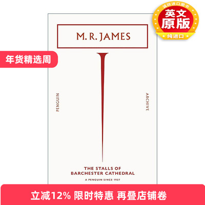 英文原版 The Stalls of Barchester Cathedral 巴恩斯特大教堂的牧师椅 M.R.詹姆斯 企鹅经典文学90周年纪念系列 进口英语书籍