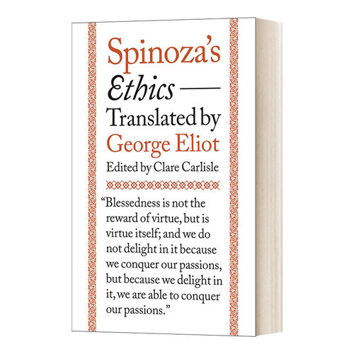 英文原版 Spinoza's Ethics 斯宾诺莎的伦理 英文版 进口英语原版书籍
