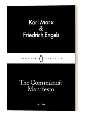 英文原版 The Communist Manifesto 共产党宣言 小黑书系列 英文版 进口英语原版书籍