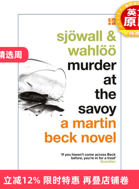 英文原版 Murder at the Savoy 萨伏大饭店 马丁·贝克探案系列6 马伊·舍瓦尔 佩尔·瓦勒 英文版 进口英语原版书籍