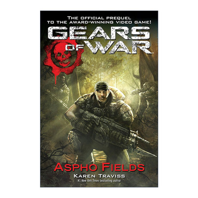 英文原版 Gears of War 01 Aspho Fields 战争机器系列1 阿斯波领域 科幻小说 Karen Traviss 英文版 进口英语原版书籍